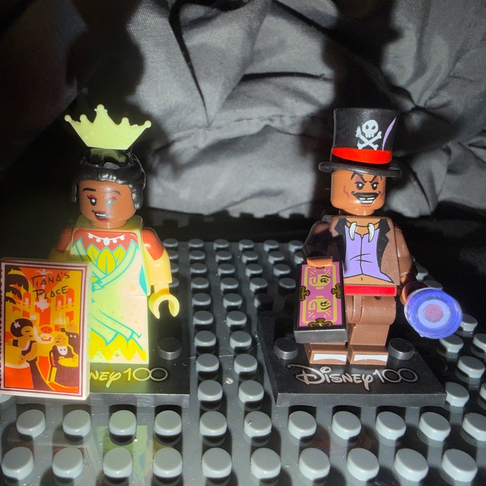 Disney Tiana and Dr. Facilier Minifigures